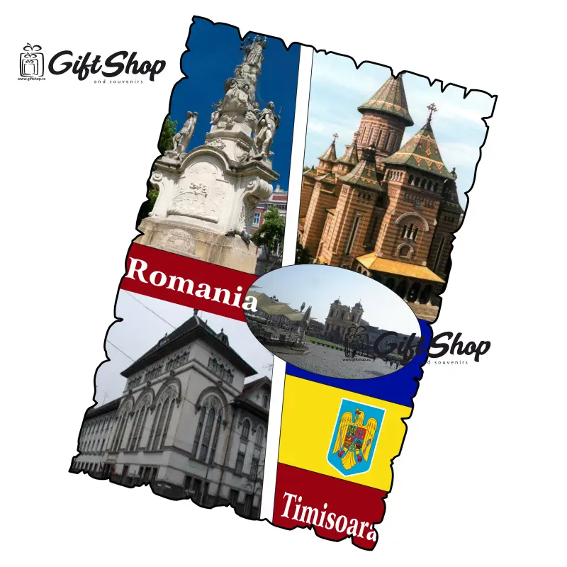 Timisoara romania, magnet frigider mgs032